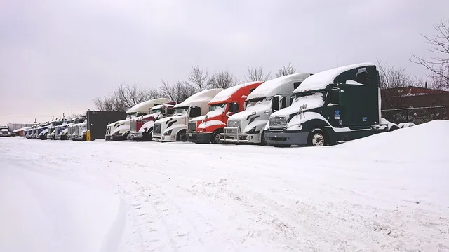 trucks in snow, snow truck, truck yard, winter, trucks, snow truck, snow truck, snow truck, snow truck, snow truck, truck yard, truck yard, truck yard, truck yard, truck yard. Moving Company Profit Margin: Break-Even Formula