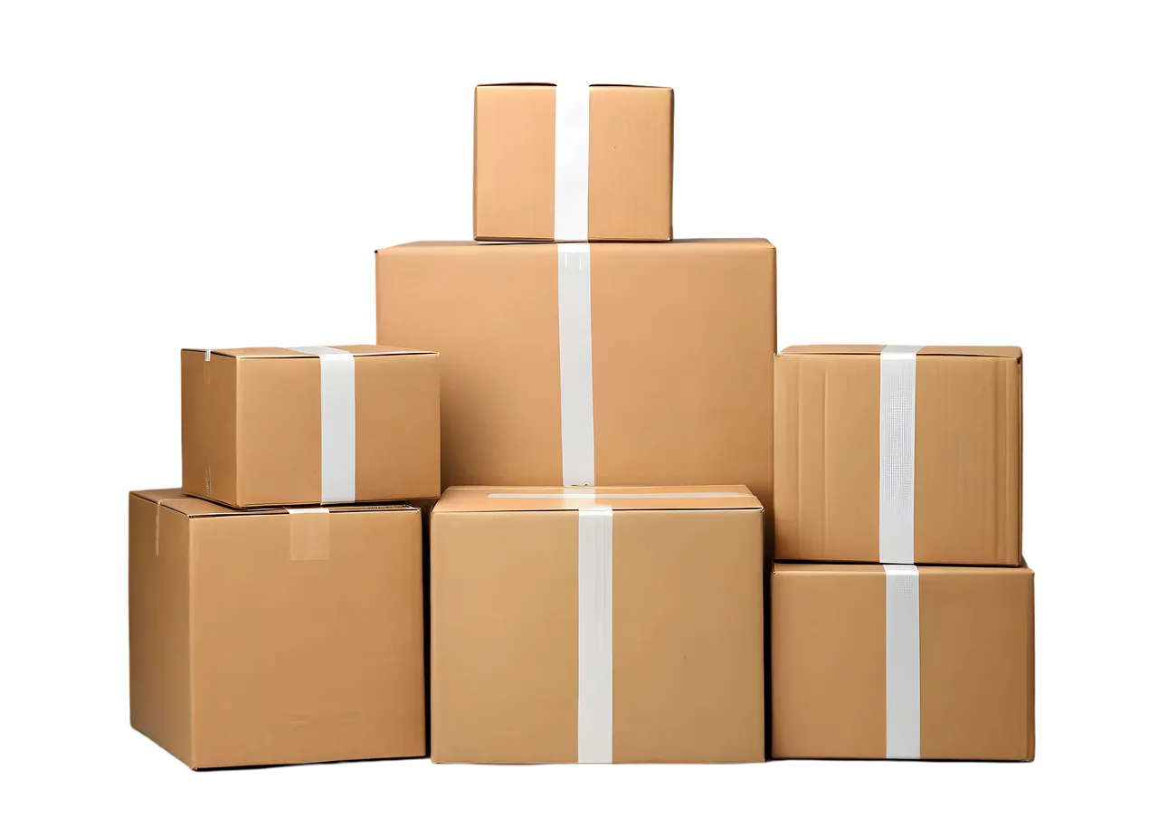cardboard boxes, shipping boxes, packaging boxes, moving boxes, delivery boxes, secure packaging, taped boxes, shipping supplies, package boxes, transit boxes, warehouse boxes, storage boxes, brown boxes, cardboard containers, box stack, shipment boxes, parcel boxes, mail boxes, logistics boxes, supply boxes, shipping materials, ai generated. A working review of moving company services